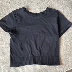 Black All in Motion Workout Shirt